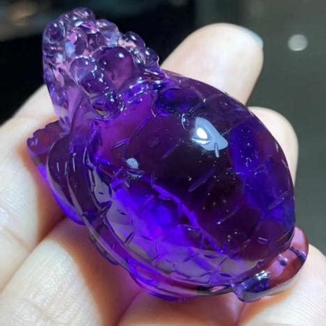 龙龟 风水 紫水晶床